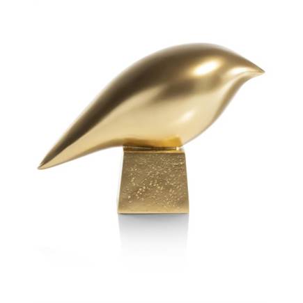 Coco Maison Birdy beeld H20cm Goud